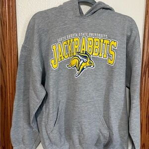 Gray South Dakota State University Jackrabbits Hoodie